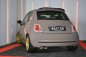 Preview: Maxton Heck Ansatz Flaps Diffusor für FIAT 500 HATCHBACK vor Facelift schwarz Hochglanz FI-500-RSD1-G