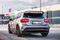 Preview: Maxton Seitenschweller Ansatz für Mercedes GLA 45 AMG SUV (X156) vor Facelift schwarz matt ME-GLA-156-AMG-SD1-T