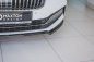 Preview: Maxton Front Ansatz V.1 für Skoda Superb Mk3 FL schwarz Hochglanz SK-SU-3F-FD1-G
