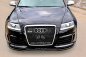 Preview: Maxton Front Ansatz für AUDI RS6 C6 schwarz Hochglanz AU-RS6-C6-FD1-G