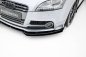 Preview: Maxton Front Flaps Audi TT S / TT S-Line 8J Facelift schwarz Hochglanz AUTT2SLINECNC-FSF1-G