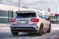 Preview: Maxton Mittlerer Diffusor Heck Ansatz für Mercedes GLA 45 AMG SUV (X156) vor Facelift schwarz Hochglanz ME-GLA-156-AMG-RD1-G