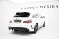 Preview: Maxton Spoiler CAP Abrisskante Mercedes-Benz CLA Shooting Brake 45 AMG / AMG-Line C117 schwarz Hochglanz ME-CLA-117-AMG-SB-CAP1-G