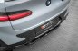 Preview: Maxton Mittlerer Diffusor Heck Ansatz für BMW X4 M-Paket G02 Facelift schwarz Hochglanz BM-X4-02F-MPACK-RD1-G