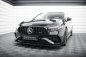 Preview: Maxton Street Pro Front Ansatz + Flaps Mercedes-AMG A35 W177 Facelift schwarz Hochglanz MEA177F35CNC-FD1B+FSF1-G