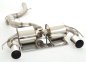 Preview: Friedrich Motorsport 90mm Duplex-Sportendschalldämpfer Edelstahl 661106TD-X