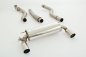 Preview: Friedrich Motorsport 90mm Duplex-Anlage Edelstahl 681369AD-X