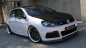 Preview: Maxton Front Ansatz für VW GOLF 6 R schwarz Hochglanz VW-GO-6-R-FD1-G