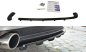 Preview: Maxton Mittlerer Diffusor Heck Ansatz für ALFA ROMEO 159 im DTM LOOK schwarz matt AL-159-RSD2+RD2-T