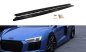 Preview: Maxton Seitenschweller Ansatz für Audi R8 Mk.2 schwarz Hochglanz AU-R8-2-SD1-G