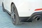 Preview: Maxton Heck Ansatz Flaps Diffusor für ALFA ROMEO GIULIETTA schwarz Hochglanz AL-GU-1-Z-RSD1-G