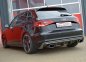 Preview: Friedrich Motorsport Duplex Sportendschalldämpfer aluminierter Stahl 921053D-X