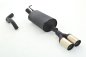 Preview: Friedrich Motorsport Sportendschalldämpfer aluminierter Stahl VW Golf 4 Variant 921412V-x
