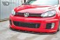 Preview: Maxton Front Ansatz für VER.2 VW GOLF 6 (FÜR GOLF GTI 35TH) schwarz Hochglanz VW-GO-6-GTI-35TH-FD2-G