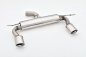Preview: Friedrich Motorsport 76mm Duplex-Sportendschalldämpfer Audi A3 8P Frontantrieb 971025TD-x3-X