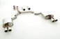 Preview: Friedrich Motorsport 76mm Duplex-Sportendschalldämpfer Edelstahl 971031SLD-x3-X