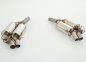 Preview: Friedrich Motorsport 2x76mm Duplex-Sportendschalldämpfer Edelstahl 971060RD-x3
