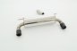 Preview: Friedrich Motorsport 76mm Duplex-Sportendschalldämpfer Edelstahl 971367LMD-x3-X