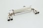 Preview: Friedrich Motorsport 76mm Duplex-Sportendschalldämpfer Edelstahl 971368D-x3-X