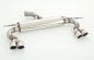 Preview: Friedrich Motorsport 76mm Duplex Sportendschalldämpfer VW Scirocco III 971441D-x3-X