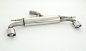 Preview: Friedrich Motorsport 76mm Duplex Sportendschalldämpfer Edelstahl 971441RD-x3-X
