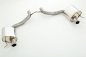 Preview: Friedrich Motorsport 2x76mm Duplex-Sportendschalldämpfer Edelstahl 971619TD-x3