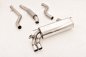 Preview: Friedrich Motorsport 76mm Anlage Edelstahl 981367KL-x3-X