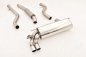 Preview: Friedrich Motorsport 76mm Anlage Edelstahl 981368L-x3-X