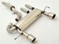 Preview: Friedrich Motorsport 3 Zoll (76mm) Duplexanlage Audi TT 8N Quattro 991020-x3-X