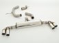 Preview: Friedrich Motorsport 76mm Duplex-Anlage Audi TT 8J Frontantrieb 991029-x3-X