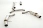 Preview: Friedrich Motorsport 76mm Duplex-Anlage Edelstahl 991037AVL-x3-X