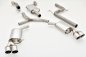 Preview: Friedrich Motorsport 76mm Duplex-Anlage Audi A5 B9 (F5/B8) Coupe und Cabrio 991077T-x3-X