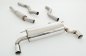 Preview: Friedrich Motorsport 76mm Duplex-Anlage Edelstahl 991367-x3-X