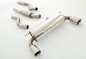 Preview: Friedrich Motorsport 76mm Duplex-Anlage Edelstahl 991367M-x3-X