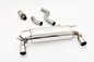 Preview: Friedrich Motorsport 76mm Duplex-Anlage Edelstahl 991367OLM-x3-X