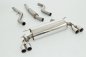 Preview: Friedrich Motorsport 76mm Duplex-Anlage Edelstahl 991368-x3-X