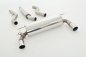 Preview: Friedrich Motorsport 76mm Duplex-Anlage Edelstahl 991368M-x3-X