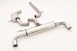 Preview: Friedrich Motorsport 76mm Duplex-Anlage VW Scirocco III 991441RD-x3-X