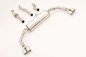 Preview: Friedrich Motorsport 76mm Duplex-Anlage Mercedes C/X117 CLA-Klasse 991606AT-x3-X
