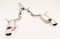 Preview: Friedrich Motorsport 76mm Duplex-Anlage Mercedes R172 SLK 991635T-x3-X