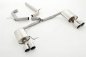 Preview: Friedrich Motorsport 76mm Duplex-Anlage Edelstahl 992711AT-x3-X