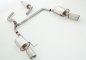 Preview: Friedrich Motorsport Gr.A Duplex-Anlage Seat Leon 5F ST inkl. FR 992716-X