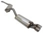 Preview: Novus Sportauspuff Anlage 60mm Edelstahl 2x76mm SR für Audi 80/90 B3 Typ 89 EA1402E76SR