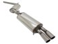 Preview: Novus Sportauspuff Anlage 60mm Edelstahl für VW Golf 2 16V Look 2x60mm EA1902E60