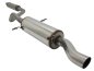 Preview: Novus Sportauspuff Anlage Edelstahl 55mm 1x60mm S-Design für VW Golf 1 Cabrio EA2241S