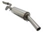 Preview: Novus Sportauspuff Anlage Edelstahl 55mm 1x60mm für VW Golf 1 / Cabriolet / Scirocco 1 EA2261E60