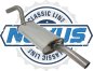 Preview: Novus Classic Line Edelstahl Endschalldämpfer für Audi 80 NC140