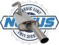 Preview: Novus Classic Line Edelstahl Endschalldämpfer für Audi 80 NC140