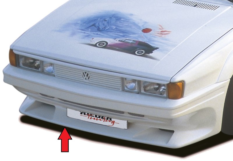 Rieger Spoilerstoßstange Breitbau II VW Scirocco 2 88- - 4010