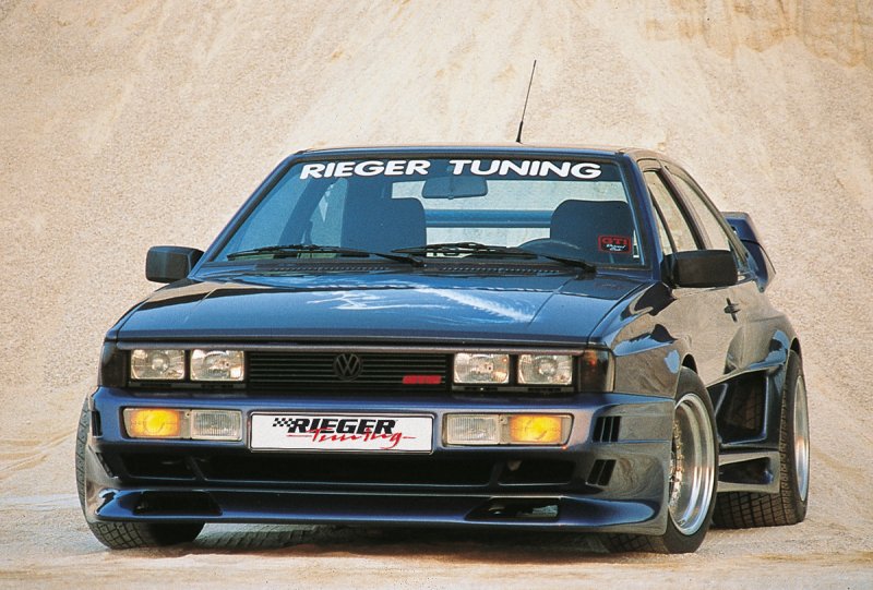 Rieger Spoilerstoßstange Breitbau II VW Scirocco 2 88- - 4011